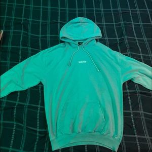 “Subtle” Teal Hoodie